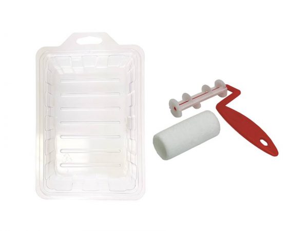 3" Trim & Touch-Up Roller with Tray