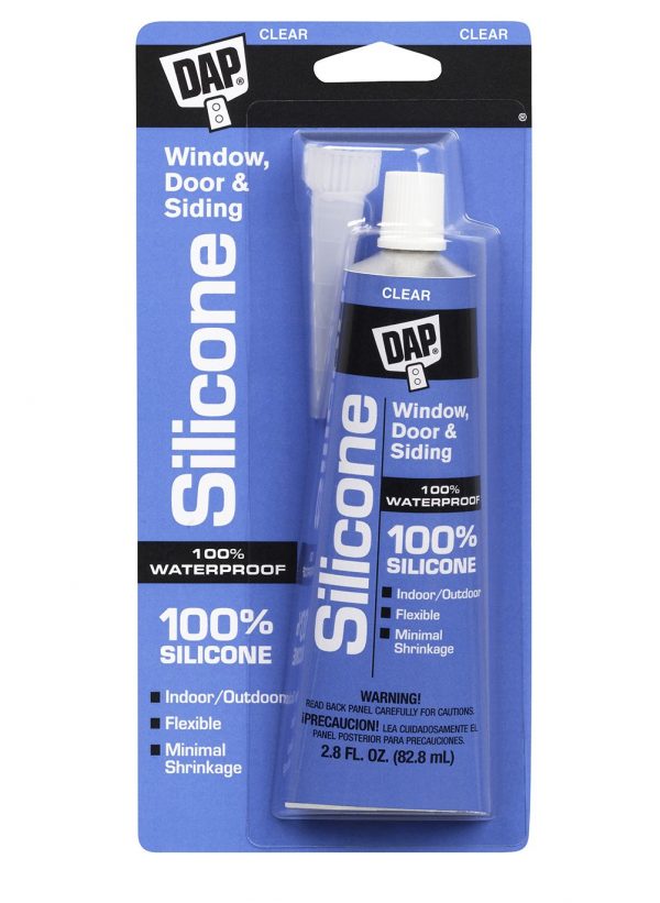 100% Silicone All Purpose, Clear - 2.8oz