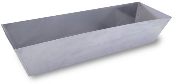 12" Mud Pan, Stainless Steel