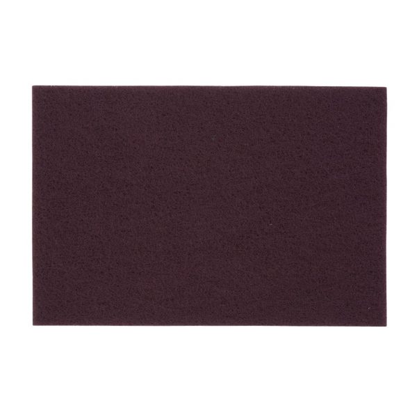 6x9 Maroon Non-Woven Pad, 20/box