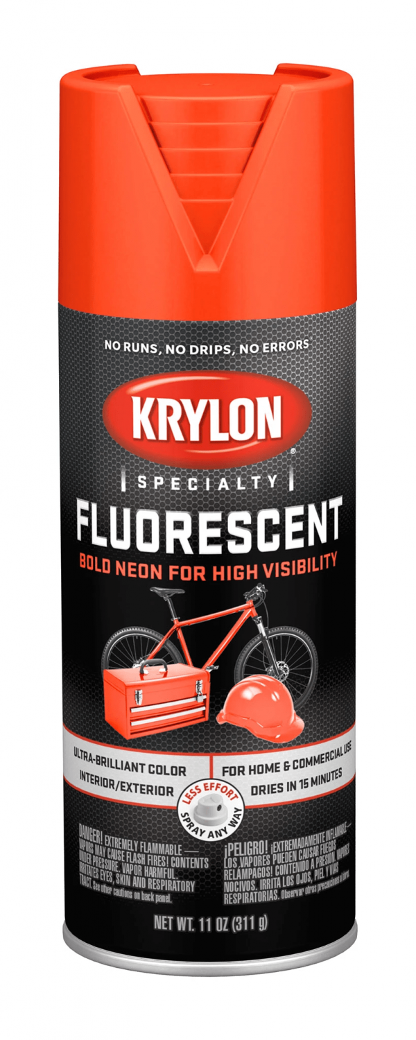 11oz Red Orange Fluorescent