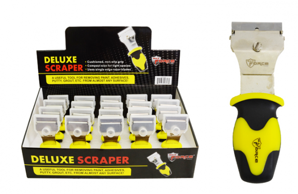 Razor Scrapper - Short (stubby) Rubber Handle