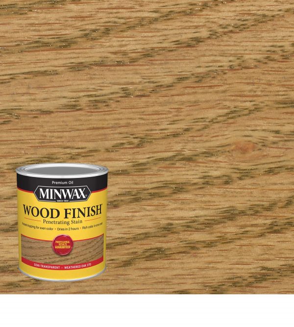 Gallon- Wood Finish, #270 Weathered Oak  Low VOC