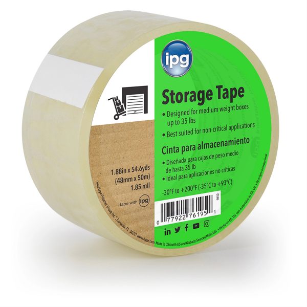 9852- 2x55 Clear Storage Tape (old # 76195)