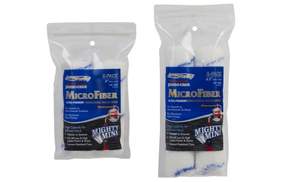 4x3/8" Microfiber Mini Jumbo Cage, 2 pack