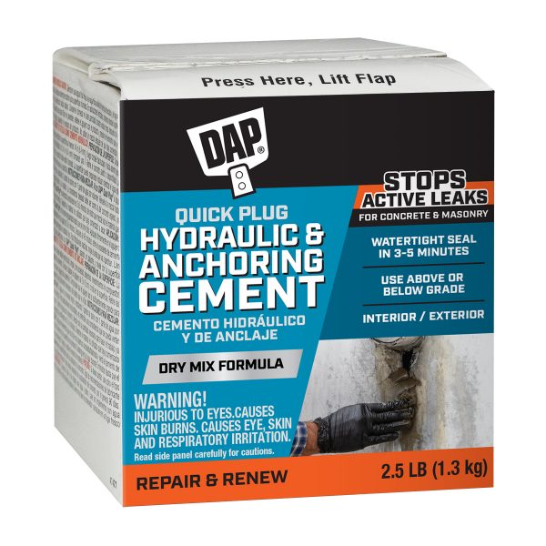 Quick Plug Hydraulic Cement - 2.5lb