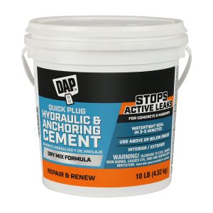 Quick Plug Hydraulic Cement - 10lb