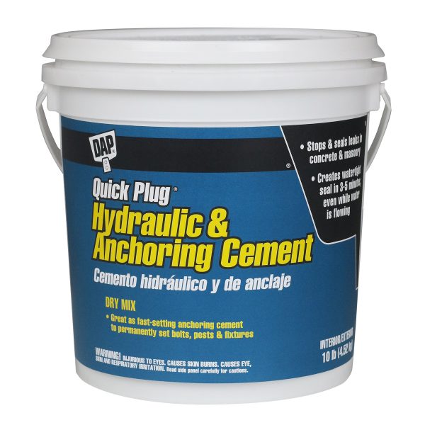 Quick Plug Hydraulic Cement - 10lb
