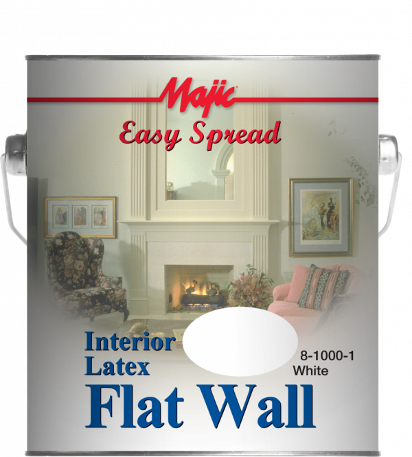 Gallon- Easy Spread Interior Latex Flat, Antique White