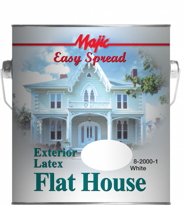 Gallon- Easy Spread, Exterior Latex,  Flat White