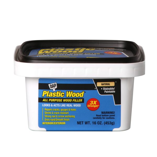Plastic Wood, Latex Wood Filler ,  Natural - 8oz