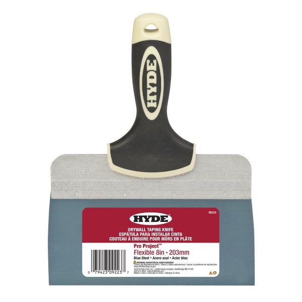 8" Pro Project Blue Steel Taping Knife