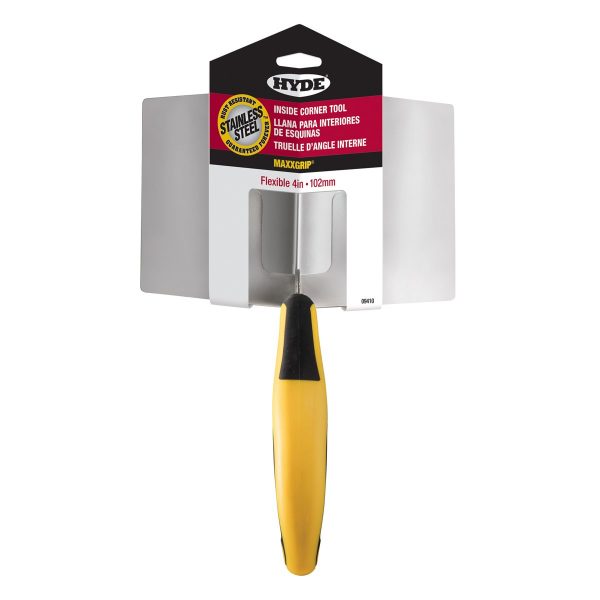 4" MaxxGrip Stainless Steel Inside Corner Tool