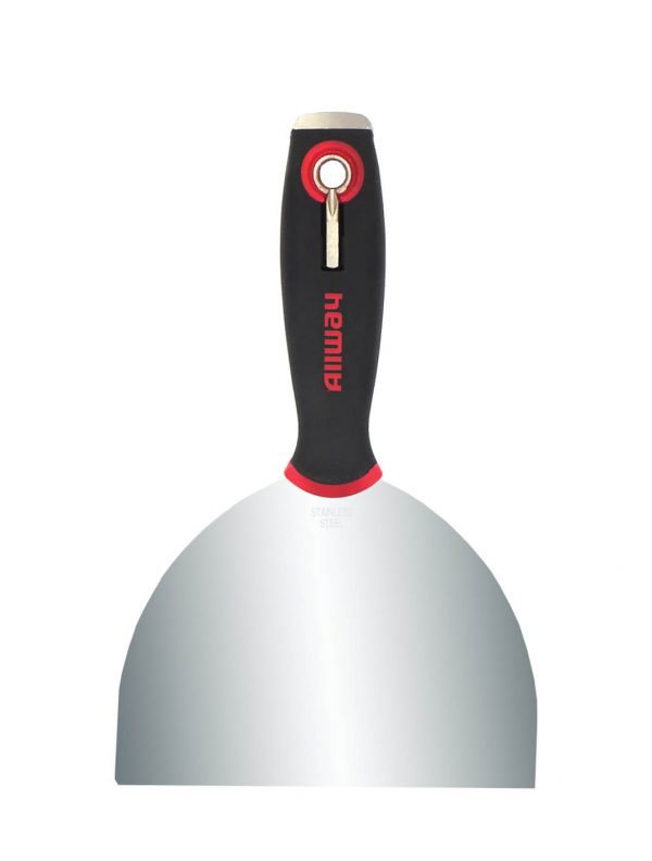 6" Flex Soft Grip Tape Knife, Stainless Blade