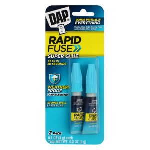 Rapidfuse All Purpose - 6g Clear, 2pk
