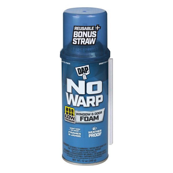 No Warp, Window & Door Foam- 12oz