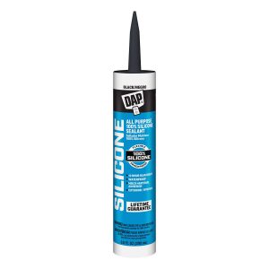 Dap 100% Silicone All Purpose, Black - 9.8oz