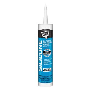 Dap 100% Silicone, White- 9.8oz