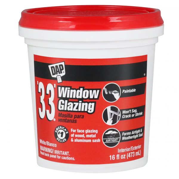 Dap 33 White Glazing - Pint