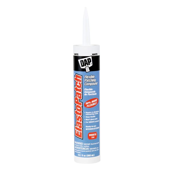 Elastopatch Patch Smooth Compound, White -10.1oz tube