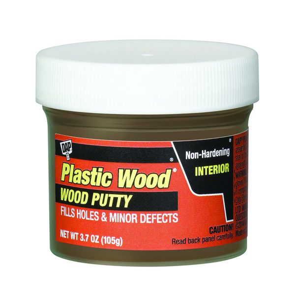 Plastic Wood, Wood Putty Light Walnut -3.7oz