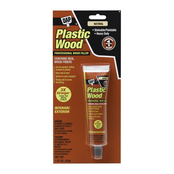 Plastic Wood, Natural- 1.87oz Carded