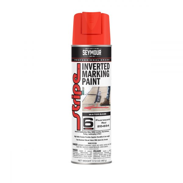 17oz Inverted Red Fluorescent