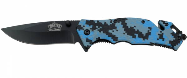 Ocean Camo Knife w/ Clip