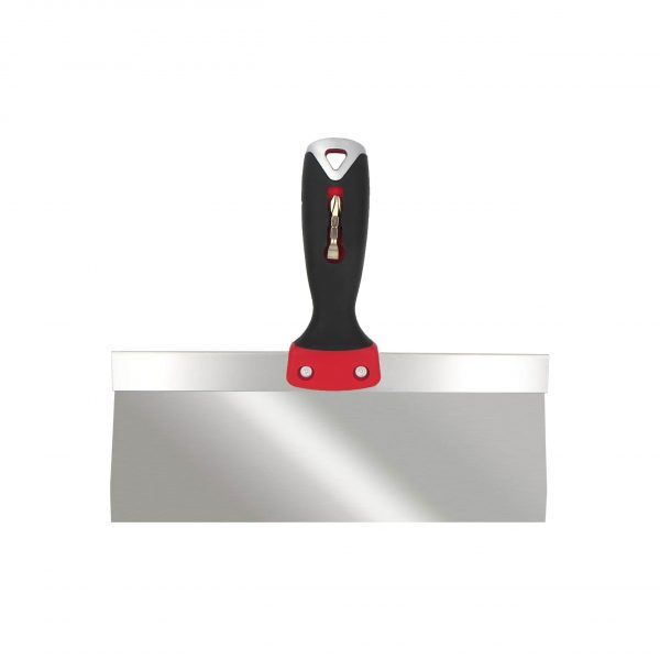 10" Soft Grip Stainless Taping Knife with Bit