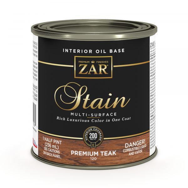 1/2pt- Zar Stain Premium Teak  (previously #12006)
