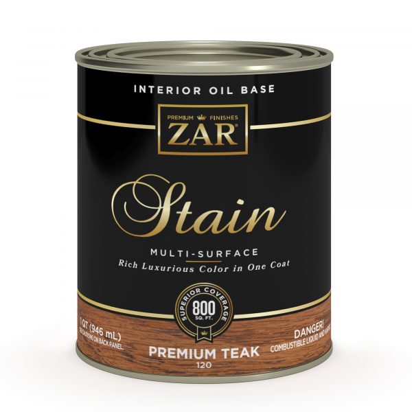 Quart -Zar Stain Premium Teak  (previously #12012)