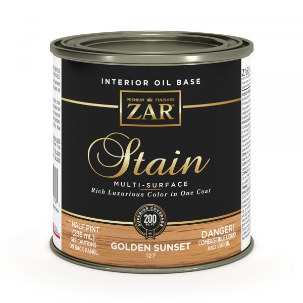 1/2pt- Zar Stain Golden Sunset