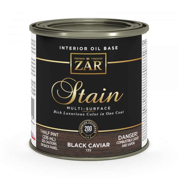 1/2pt- Zar Stain Black Caviar