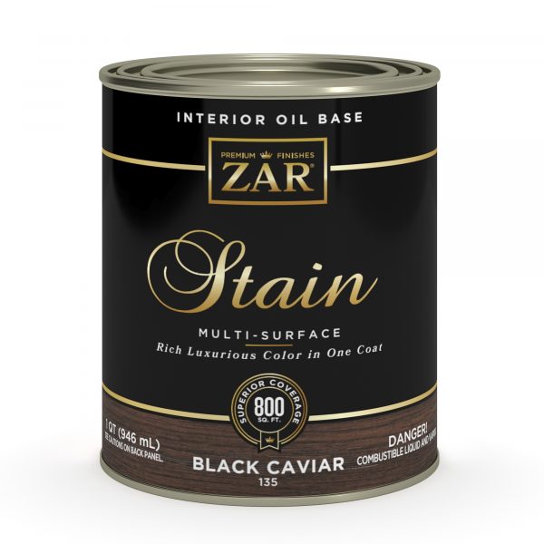 Quart -Zar Stain Black Caviar