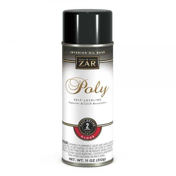 11oz Spray- Zar Interior Oil Base Poly Gloss