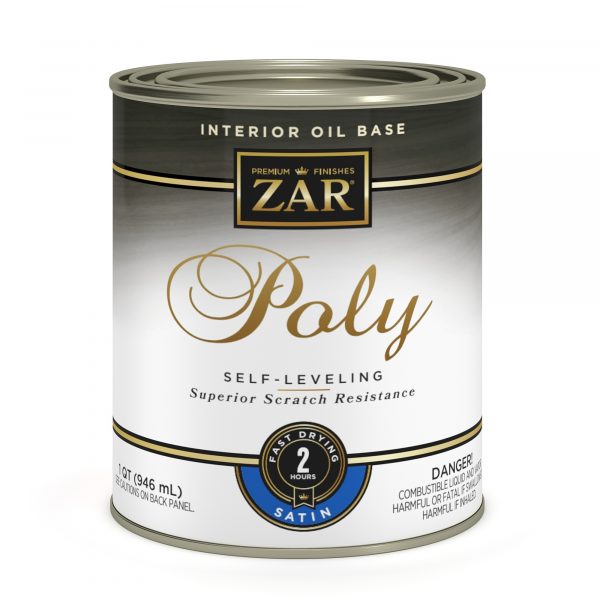 Quart- Zar Interior Oil Base Poly Satin