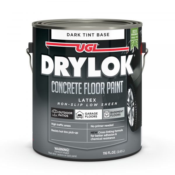 Gallon- Drylok Latex Concrete Floor Paint Dark Base