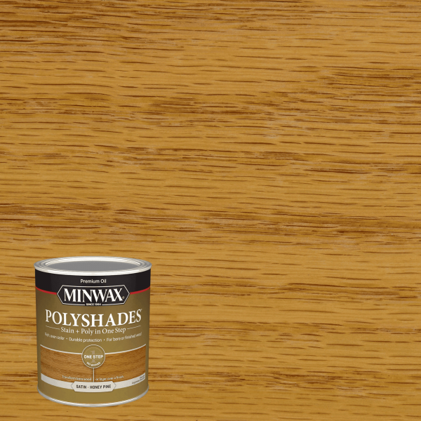 1/2pt- Polyshades Satin Honey Pine