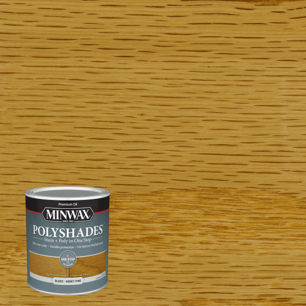 1/2pt- Polyshades Gloss Honey Pine