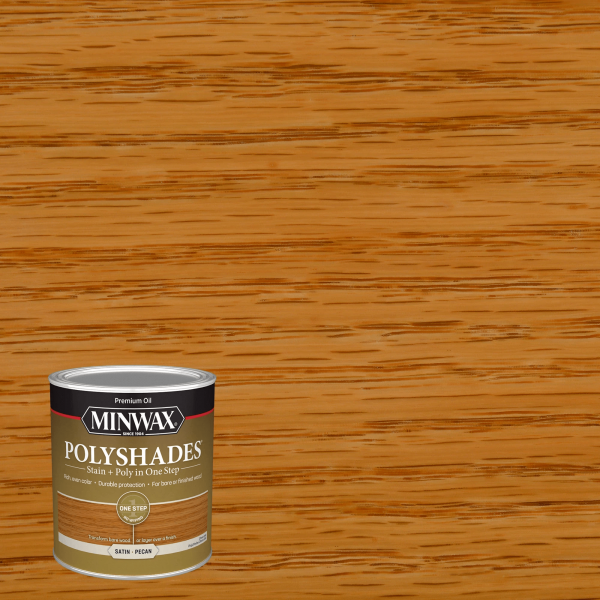 1/2pt- Polyshades Satin Pecan