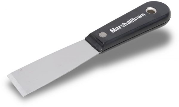 1-1/4" Stiff Putty Knife, Nylon Handle