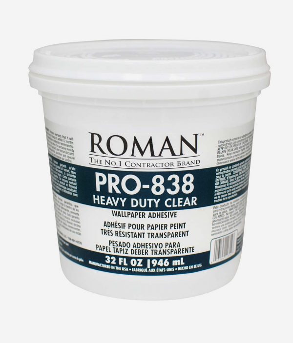 Pro 838 Heavy Duty Clear - Quart