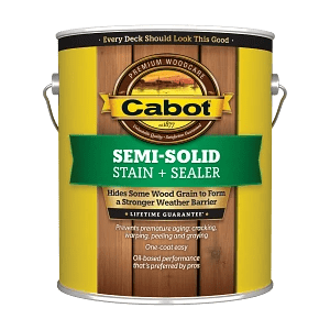 Semi-Solid Decking Stain