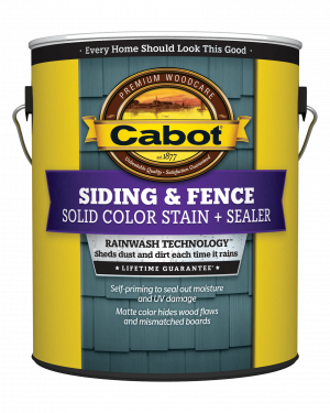 Solid Acrylic Siding Stain