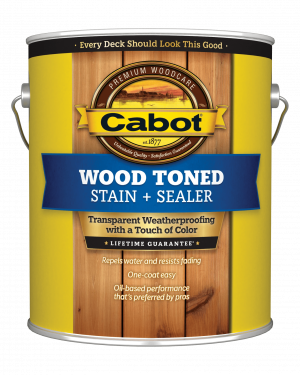 Wood Toned Deck & Siding