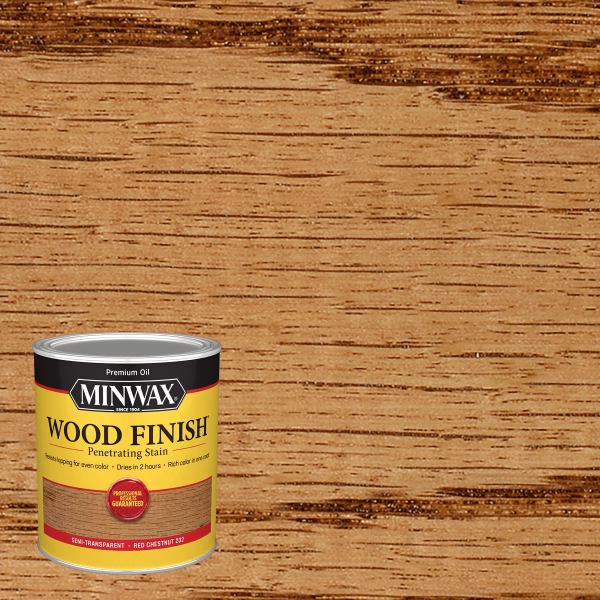 1/2pt- Wood Finish, #232 Red Chestnut