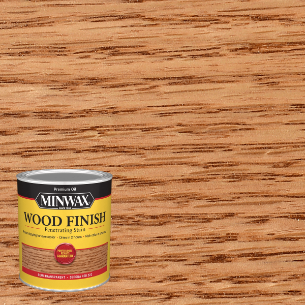 Gallon- Wood Finish, #222 Sedona Red Low VOC