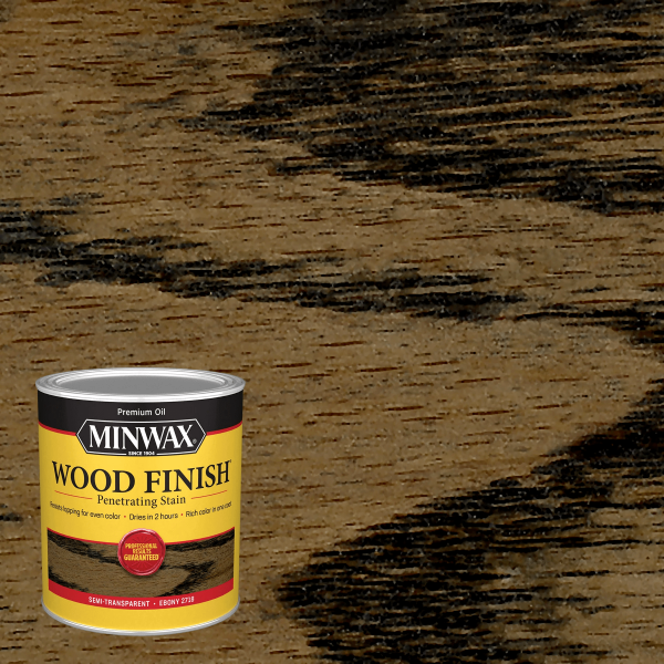 1/2pt- Wood Finish, #2718 Ebony