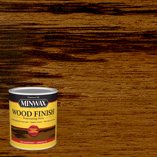 Quart- Wood Finish, #273 Espresso