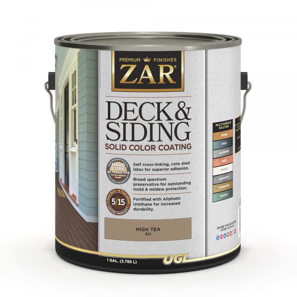 Gallon - Zar Deck & Siding Solid High Tea